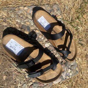 BLACK MAYARI BIRKENSTOCKS - BRAND NEW WITH TAGS